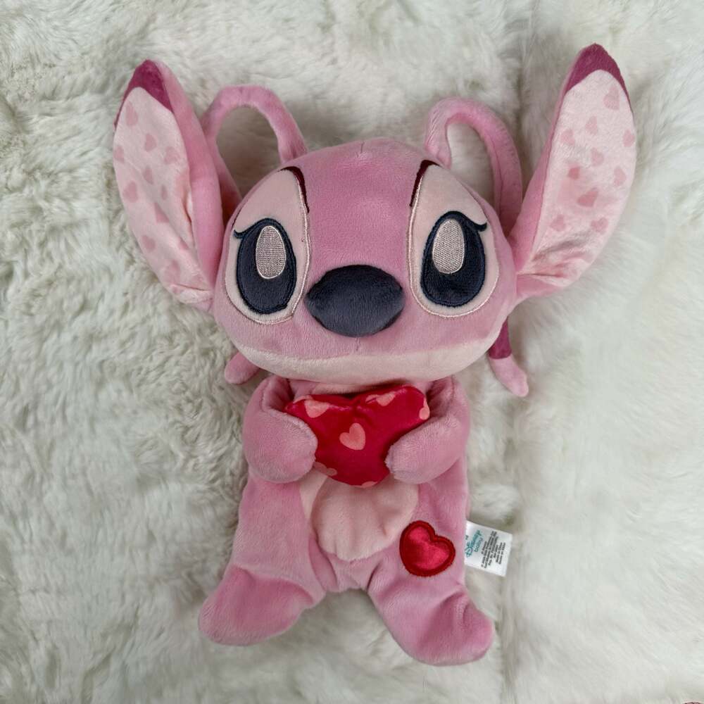 Disney Lilo & Stitch Angel Lovey Buddy Valentines Plush